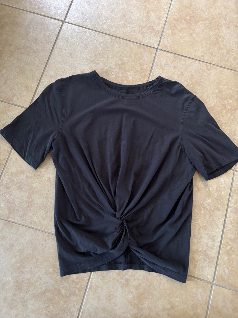 Lululemon Twist-Front Short Sleeve Top